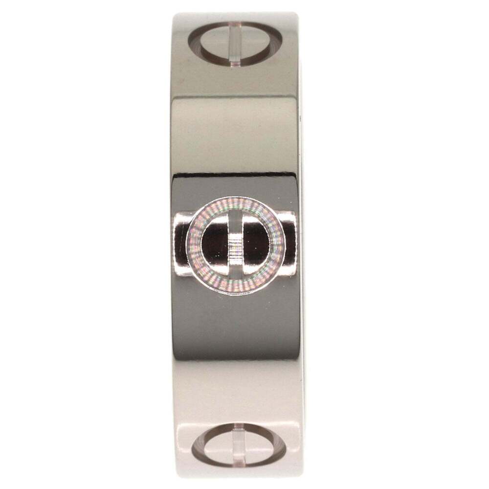 CARTIER Authentic 18k Silver Love Ring #53 - Picture 3 of 6